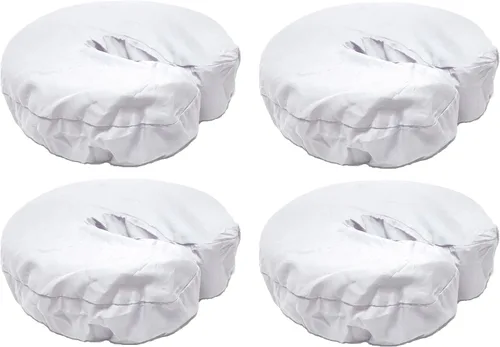 Vista 4 de Therapist's Choice® Fundas de microfibra prémium para mesa de masaje de lujo, 4 unidades por paquete (chocolate (marrón oscuro)
