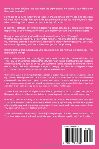 Vista 2 de I Dont Know Why I Act Like This How to Uncover the Relationship Between Your Mental Health and Your Emotions