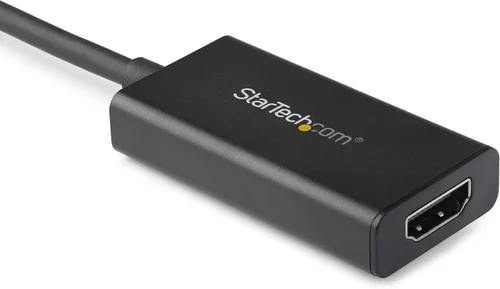 Vista 2 de StarTech.com Adaptador DisplayPort a HDMI - 4K 60Hz HDR10 Convertidor de video activo DisplayPort 1.4 a HDMI 2.0b - Adaptador 4K DP a HDMI Dongle