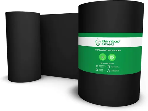 Vista 8 de 30 pies de largo x 24 pulgadas x 60 milímetros - Barrera contra raíces de bambú/Barrera contra el agua