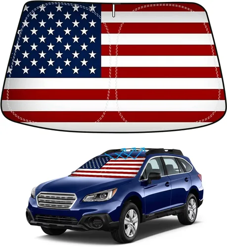 Vista 37 de BESTVIEW Parasol para parabrisas delantero compatible con Subaru Forester 2015-2018, parasol reflectante plegable para ventana delantera