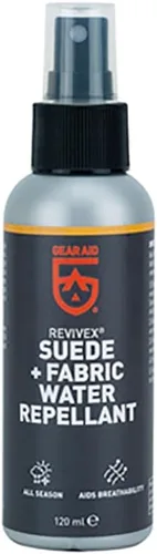Vista 14 de GEAR AID Revivex Nubuck Suede Protector and Fabric Water Repellent for Waterproof Breathable Shoes and Boots, 4 fl oz