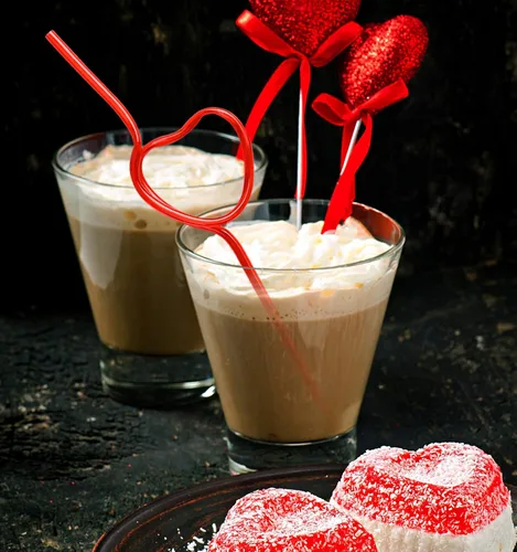 Vista 2 de Pajitas para fiesta del día de San Valentín, pajitas de plástico para beber V-Day, regalos escolares, 36
