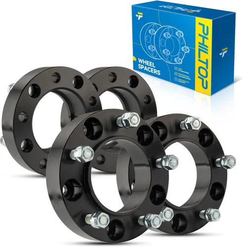 Vista 60 de PHILTOP Espaciador de rueda de 4 x 4, espaciadores de rueda de 1 pulgada para Polaris Trail Boss 330 2003-2013, Trail Blazer 250 1990-2006, Trail