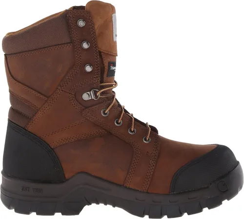 Vista 6 de Carhartt Botas de trabajo Ruggedflex para hombre, Marrón