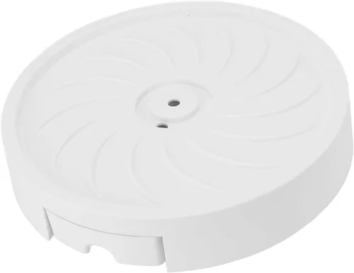 Vista 6 de CHICIRIS 2PCS Round with Hidden Wheels, Heavy Duty Rolling Plant Stand, Detachable Tray and Drainage, for Indoor Outdoor Pot Movement
