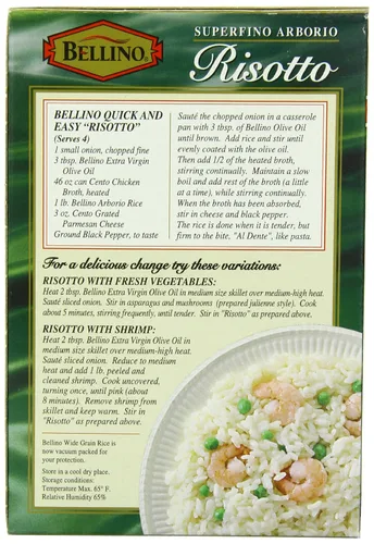 Vista 3 de Bellino Risotto, cajas de 16 onzas (paquete de 12)