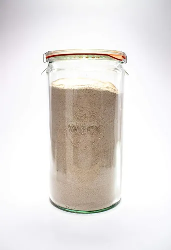 Vista 7 de Weck Jar 974 - Frascos de vidrio de 1.5L con gran capacidad de almacenamiento - Frascos para conservas con tapas herméticas adecuados