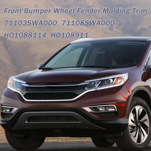 Vista 5 de Para Honda CRV 2007-2011 parachoques delantero rueda Fender ceja moldeo ajuste izquierda
