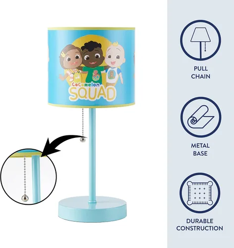 Vista 3 de Idea Nuova - Lámpara de mesa de CoComelon para niños, con tirador