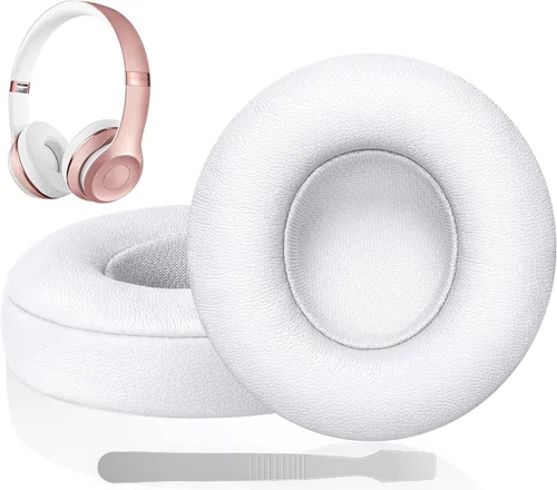 Vista 9 de Link Dream Almohadillas de Repuesto Beats Solo 3 Beats Solo 2 Almohadillas de Repuesto para Oído Cojines de Espuma Viscoelástica Fundas