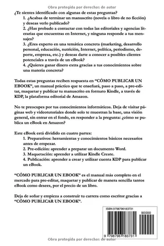 Vista 2 de Cómo publicar un eBook Manual para pre-editar, maquetar y publicar un eBook a través de Tienda (Spanish Edition)
