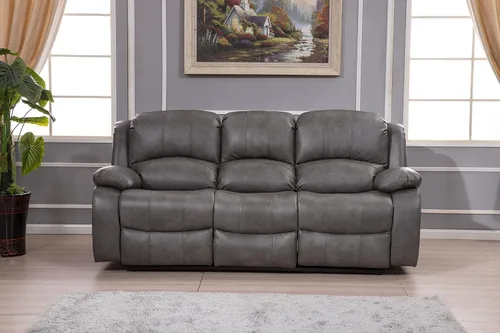 Vista 69 de Betsy Furniture 8018 - Juego de sillón reclinable de cuero reconstituido, para sala, sofá reclinable, sofá de dos piezas y sillón de cuero