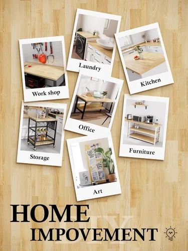 Vista 4 de 1FT Butcher Block Countertop Birch Solid Wood - 12" x 7.5" Table Top Butcher Block Cutting Board for Kitchen Island Cart Living Dining Office Desk