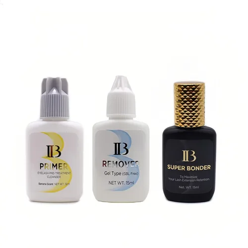 Vista 8 de Paquete de 2 pegamentos para extensiones de pestañas ibeauty Super Plus 5ml (0.17 fl oz), tiempo de secado de 1-2 segundos, mantiene 5-6 semanas