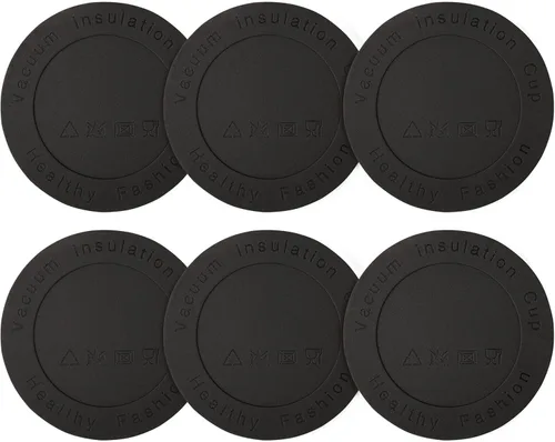 Vista 18 de Protector de Fondo de Silicona para la Parte Inferior de Tazas y Otros Recipientes con un Diámetro de Fondo de 1.49" 38 mm, Alfombrilla