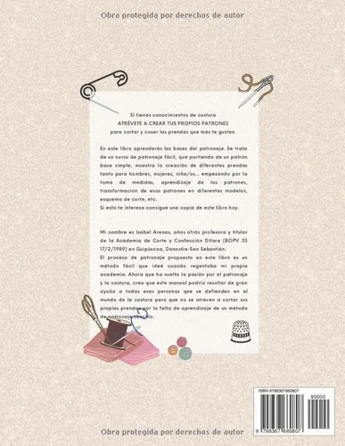Vista 2 de PATRONAJE FÁCIL PARA AMANTES DE LA COSTURA (Spanish Edition)