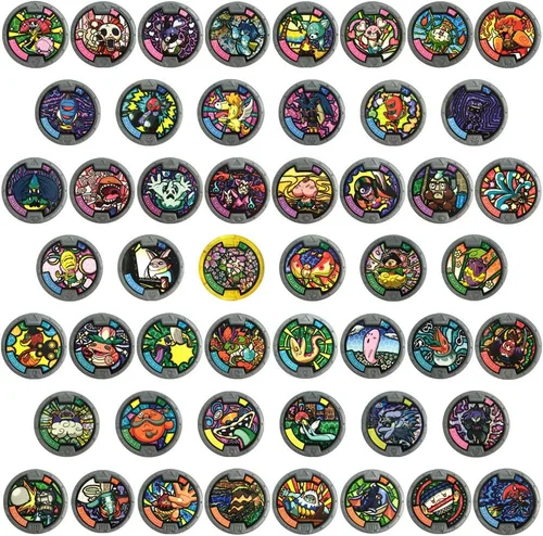 Vista 2 de Yo-Kai Series 2 Medals - Case of 24 Blind Bags - 72 Random Medals by Yokai