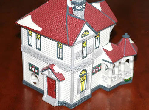 Vista 6 de Dept 56 La reina original del pueblo de las nieves Anne Victorian
