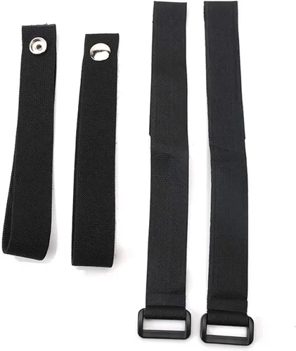 Vista 7 de Parte superior suave para la correa de puerta de Jeep, para JK JKU YJ TJ JL JLU compatible 2007-2020, para Jeep Gladiator correas suaves