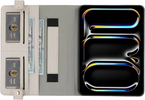 Vista 51 de Funda tipo bolso para iPad mini de 5ª/4ª/3ª/2ª/1ª generación de 7.9 pulgadas, Techcircle funda ligera tipo folio con soporte bandolera con billetera