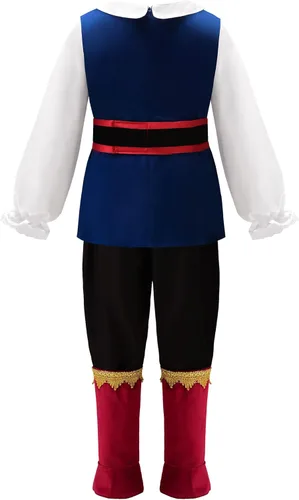 Vista 2 de ReliBeauty Pirate Costume for Boys Costume Kids Toddler
