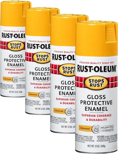 Vista 39 de Rust-Oleum 7776830 - Pintura en aerosol para prevención del óxido, 12 onzas, negro plano