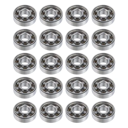 Vista 10 de Antrader Rodamiento de Acero Cromado R188 para Fidget Spinner, Rodamiento de Bolas de Ranura Profunda de Alta Velocidad, 1/4" x 1/2" x 3/16