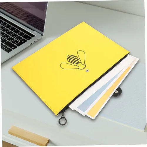 Vista 7 de Bolsas de documentos Bolsa de archivo de oficina Carpeta de archivos de plástico Carpetas de papel Bolsas de plástico con cremallera Bolsa de dinero