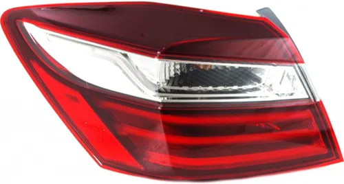 KarParts360 Para 2016 2017 Honda Accord Conjunto de luz trasera lado del conductor w/bombillas LED para HO2804108 | 33550T2AA21