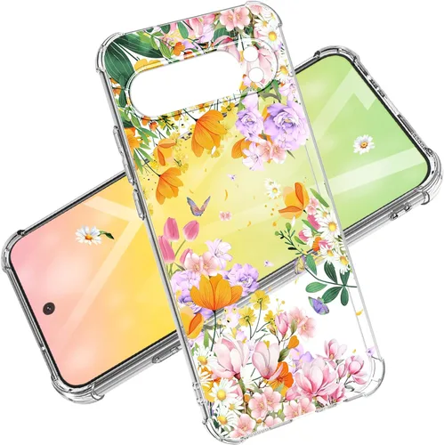 Vista 12 de for Google Pixel 7 Case，Google 7 Phone Case，for Girls Women Cover Design Dual Layer Slim Fit Drop Proof Impact Resistant Shockproof Clear Case