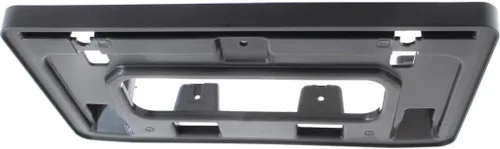 Vista 6 de DAT AUTO PARTS Soporte de placa de matrícula de parachoques delantero de repuesto para Honda Civic Sedan híbrido plástico texturizado negro