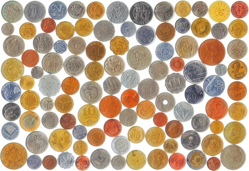 20 Monedas Diferentes de Países Únicos de Todo el Mundo ¡Incluye una Bolsita de Monedas Pequeña!