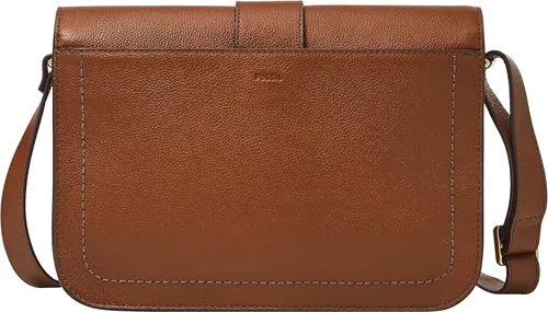 Vista 3 de Fossil Zoey - Bolso cruzado de piel con solapa grande o pequeña para mujer