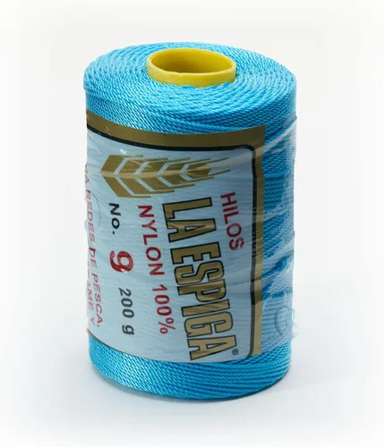 Vista 21 de N° 9 - 100% Cordón de Hilo de Nylon Omega para Tejer y Crochet - 01 Blanco