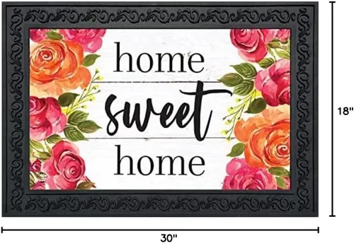 Vista 19 de Briarwood Lane Felpudo de flores americanas