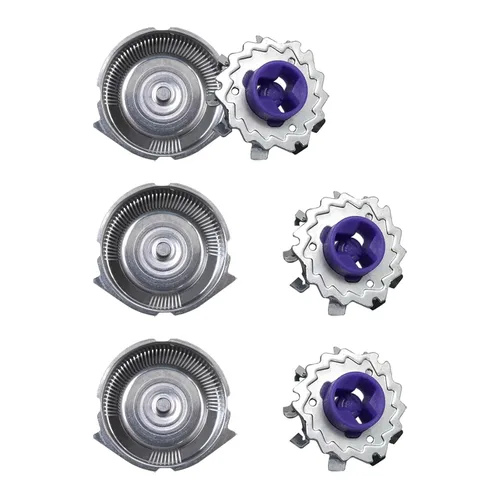 Vista 4 de 3 cabezales de afeitadora de repuesto para Norelco para Philips AT814 AT815 AT830 AT875 AT880 AT890