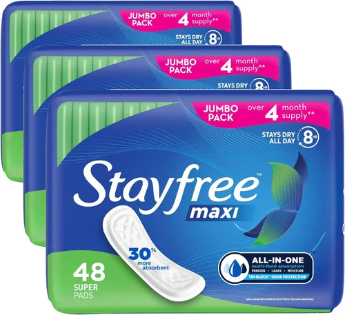 Vista 14 de Toallitas Maxi de Stayfree, X07023, 66 unidades, 1, 1