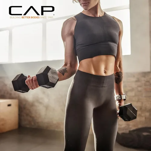 Vista 5 de CAP Barbell Dumbbell Set with Rack Multiple Options 280 lb, 550 lb & 1200 lb