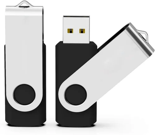 Vista 8 de Aiibe 32GB USB Flash Drive Memory Stick USB 2.0 Negro