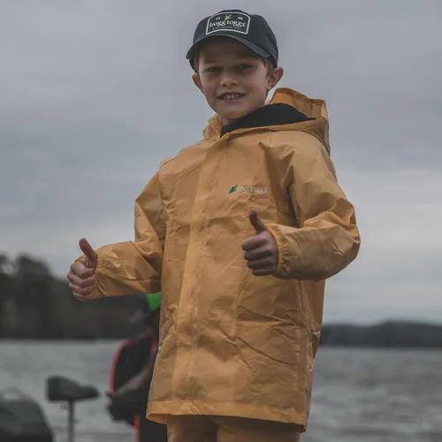 Vista 6 de FROGG TOGGS Traje de lluvia transpirable impermeable Ultra-Lite2 de 2 capas para jóvenes