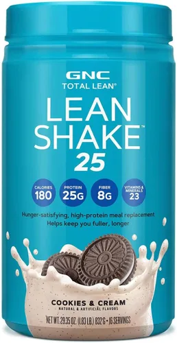 Vista 12 de GNC Lean Shake 25 Batido Proteico, Clínicamente Probado para el Manejo del Peso, Reemplazo de Comida, 25 g (0.88 oz) de Proteína con Cero Azúcar