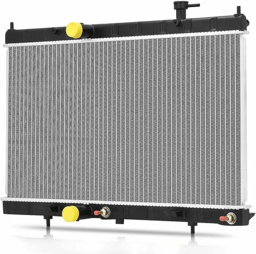 Vista 11 de DWVO Radiador Completo Compatible con Frontier 2.4L 1998-2015, Compatible con Frontier 3.3L 1999-2004, Compatible con Xterra 2.4L 3.3L 2000-2004