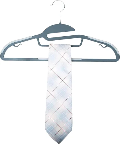 Vista 7 de Simplify Paquete de 8 ganchos definitivos Protector de collar en forma de S Ultrafino Antideslizante Barra de accesorios Cinturones