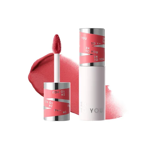 Vista 14 de INTO YOU Lápiz labial mate con brillo, lápiz labial rojo de larga duración para mujeres, multiusos para labios y mejillas, no se desvanece