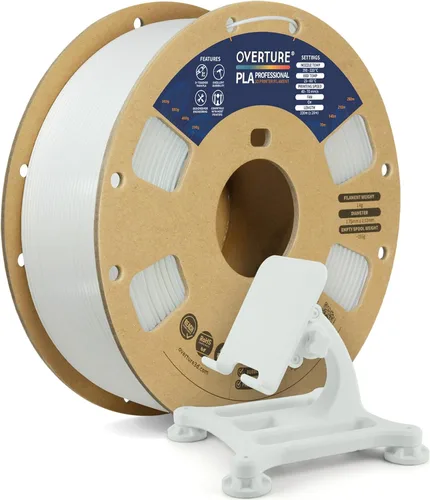 Vista 24 de OVERTURE Filamento Super PLA+ de 0.069 pulgadas, dureza mejorada PLA Plus, filamento de impresora 3D de dureza profesional de 2.2 libras, alta
