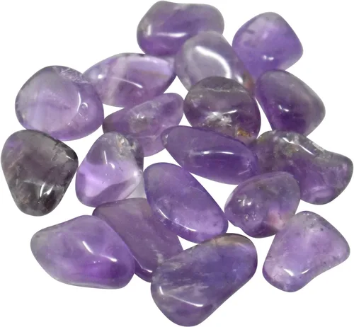 Vista 2 de Pachamama Essentials Amatista Tumbled - Piedra curativa - Cristal curativo 0.787-0.984 in (1)