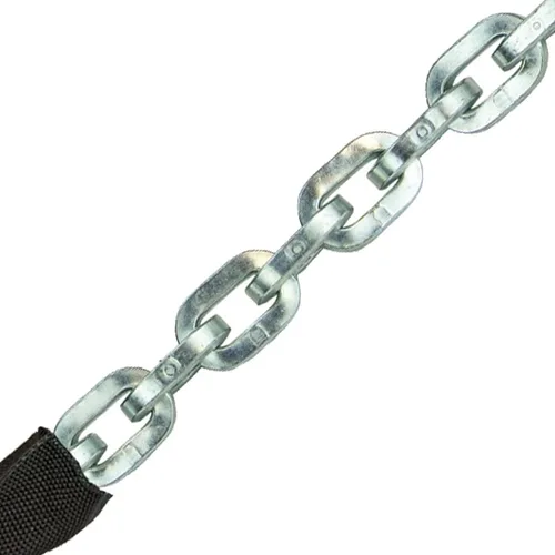 Vista 2 de VULCAN Cadena de seguridad endurecida con carcasa de alta calidad, 3/8 pulgadas x 9 pies (+/-2 pulgadas), la cadena no se puede cortar