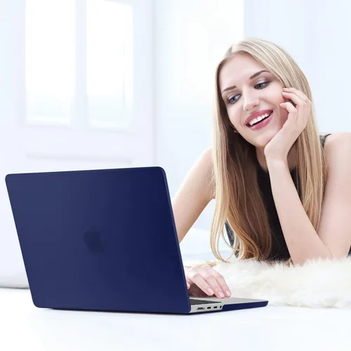 Vista 5 de MEEgoodo Funda para MacBook Pro M3 de 14 pulgadas 2023 2021 A2918 A2992 A2779 A2442 M2 M1 ProMax con Touch ID, funda rígida para laptop con cubierta