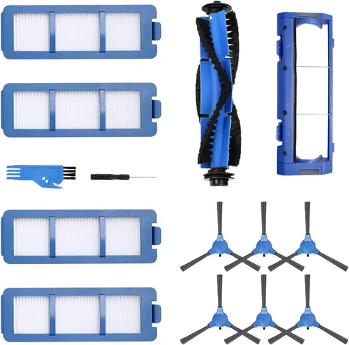 Paquete de 14 piezas de repuesto compatibles con Eufy RoboVac G35, G35+, G40, G40+, G30+, G30 Hybrid+ accesorios robóticos para aspiradora, cepillos